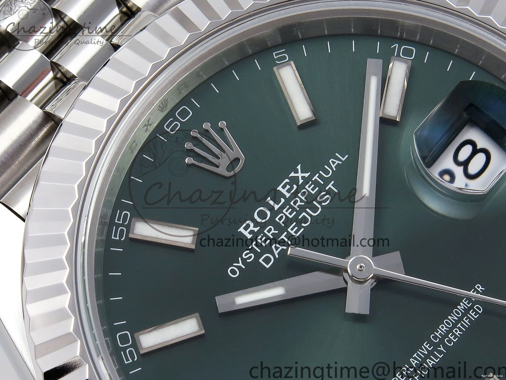 0414 HighPerformance DateJust 41 126334 904L SS VSF 1:1 Best Edition Green Dial on Jubilee Bracelet VS 1323